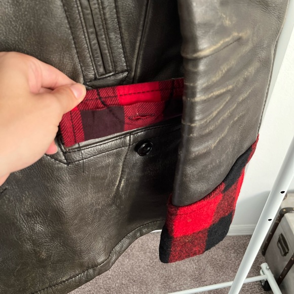 Grail Number (N)ine 2008 F/W Cowhide Leather Jacket - Picture 5 of 15